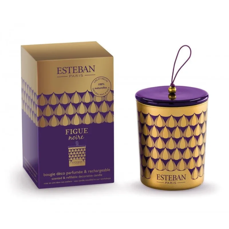 Lumanare deco. Figue Noire - Esteban Paris Parfums