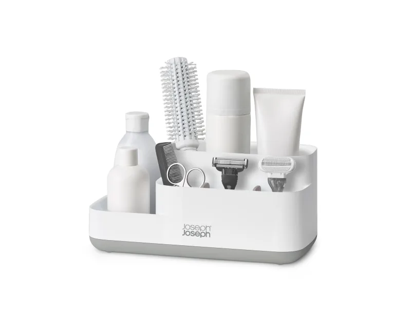 Organizator Accesorii Baie Easy-Store Gri/Alb - JosephJoseph