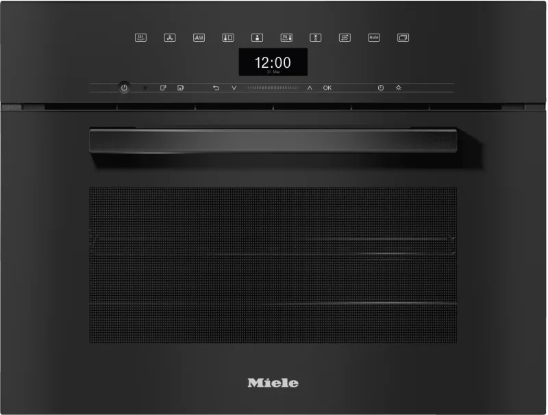 DGC 7440 HC Pro Black Cuptor combinat cu abur Dual Steam Sous-vide, Mix&Match - Miele