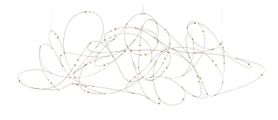 Corp de iluminat suspendat Flock of Light 31 - Moooi