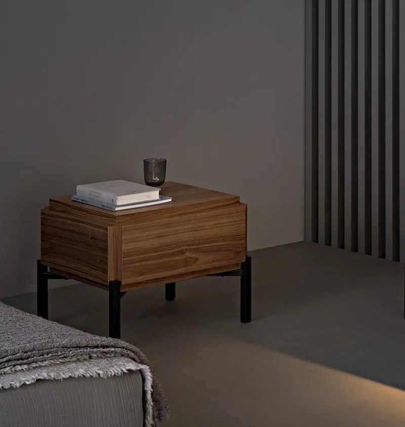 Noptiera Groove cu un sertar - Bonaldo - Image 3