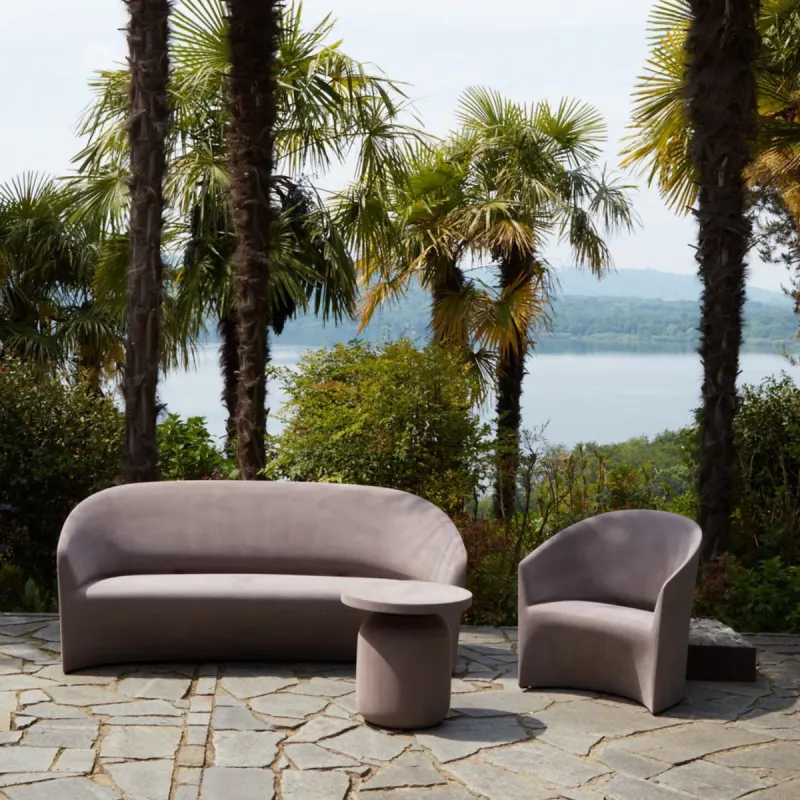 Canapea exterior Pine Beach Moleskin - Serralunga - Image 7