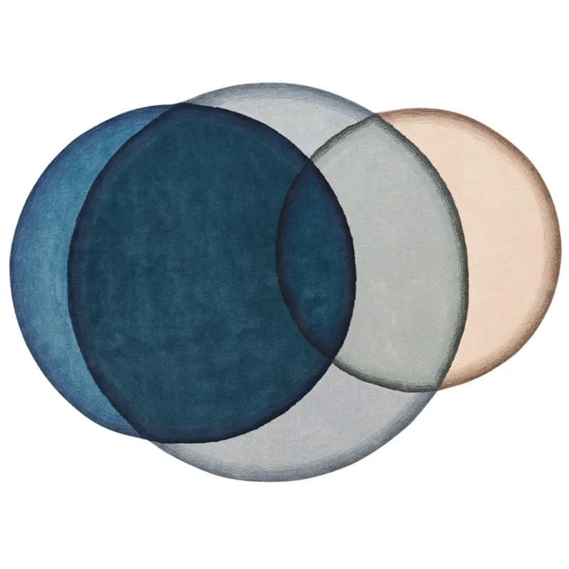 Covor Crystal Blue lana 100%_GAN-164389 - OUTLET